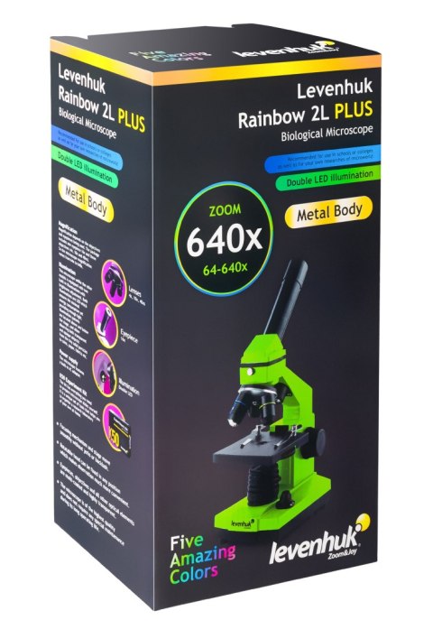 Levenhuk (PL) Mikroskop Levenhuk Rainbow 2L PLUS