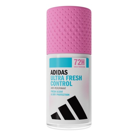 ADIDAS Ultra Fresh Control 72h Dezodorant anti-perspirant roll-on dla kobiet 50 ml ADIDAS Ultra Fresh Control 72h Dezodorant anti-perspirant roll-on dla kobiet 50 ml