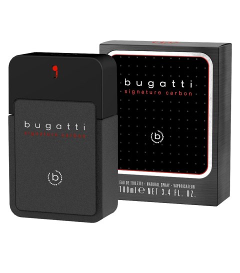 BUGATTI Signature Carbon Woda toaletowa dla mężczyzn 100 ml BUGATTI Signature Carbon Woda toaletowa dla mężczyzn 100 ml