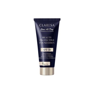CLARESA Beauty Protective Foundation Nawilżający podkład z filtrem SPF 50 0N Fair Neutral 30 ml
