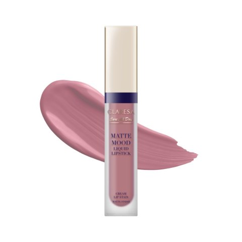 CLARESA Matte Mood Matowa pomadka w płynie do ust 01 Joyful 7 ml CLARESA Matte Mood Matowa pomadka w płynie do ust 01 Joyful 7 ml