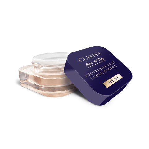 CLARESA Protective Dust Loose Powder Puder sypki utrwalający z filtrem SPF 30 Universal 5 g CLARESA Protective Dust Loose Powder Puder sypki utrwalający z filtrem SPF 30 Universal 5 g