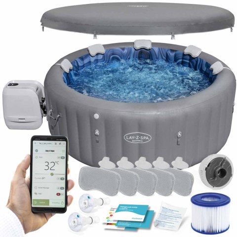Dmuchane SPA Lay-Z Santorini Pro 7 osobowe Bestway 6001T Dmuchane SPA Lay-Z Santorini Pro 7 osobowe Bestway 6001T