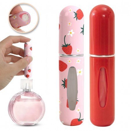 ECARLA Atomizer na perfumy AK17 2szt truskawki ECARLA Atomizer na perfumy AK17 2szt truskawki