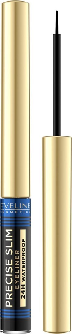 EVELINE Precise Slim Eyeliner do oczu - 48H Ultra-Wear 2.8 ml EVELINE Precise Slim Eyeliner do oczu - 48H Ultra-Wear 2.8 ml