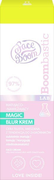 FACEBOOM Bombastic Lab Krem matujaco-nawilżający do twarzy Magic Blur 50 ml