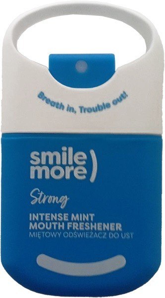 HISKIN Smile More Strong Miętowy odświeżacz do ust 20 ml HISKIN Smile More Strong Miętowy odświeżacz do ust 20 ml
