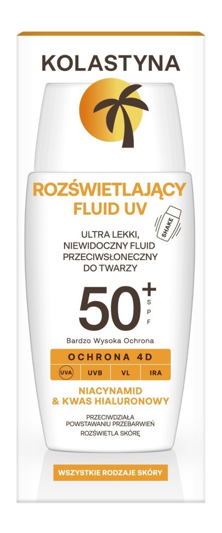 KOLASTYNA Fluid do twarzy SPF50+ 50 ml KOLASTYNA Fluid do twarzy SPF50+ 50 ml