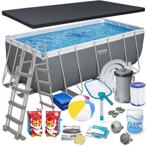 Kopia Basen ogrodowy stelażowy 412x201x122cm 18w1 Bestway 56456ND Kopia Basen ogrodowy stelażowy 412x201x122cm 18w1 Bestway 56456ND