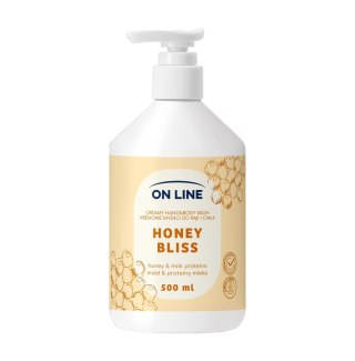 ON LINE Kremowe mydło do rąk i ciała Miód&Proteiny mleka 500 ml