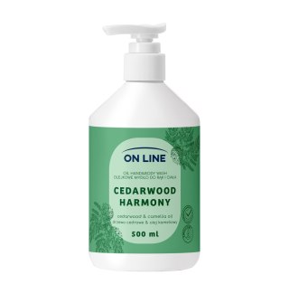ON LINE Olejkowe mydło do rąk i ciała Drzewo cydrowe& Olej kameliowy 500 ml