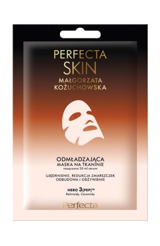 PERFECTA Skin MK Odmładzająca maska - serum na tkaninie przeciwzmarszczkowa 20 ml