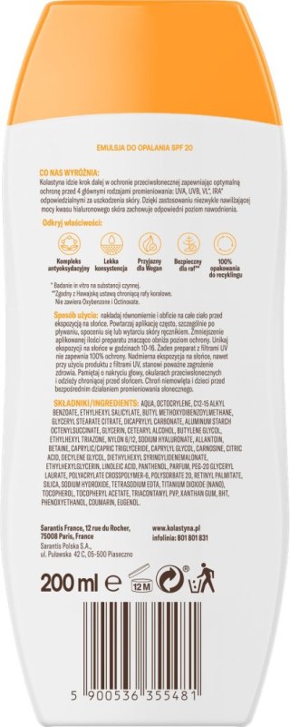 SAR KOL.OP Emul.d/opal. SPF20 200ml
