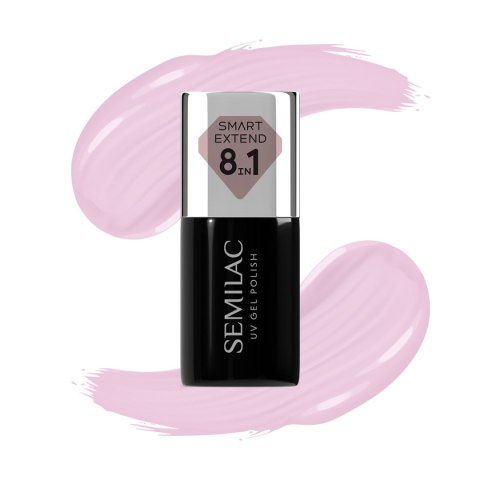 SEMILAC Smart Extend Lakier hybrydowy Delicate Pink nr. 803 7 ml SEMILAC Smart Extend Lakier hybrydowy Delicate Pink nr. 803 7 ml