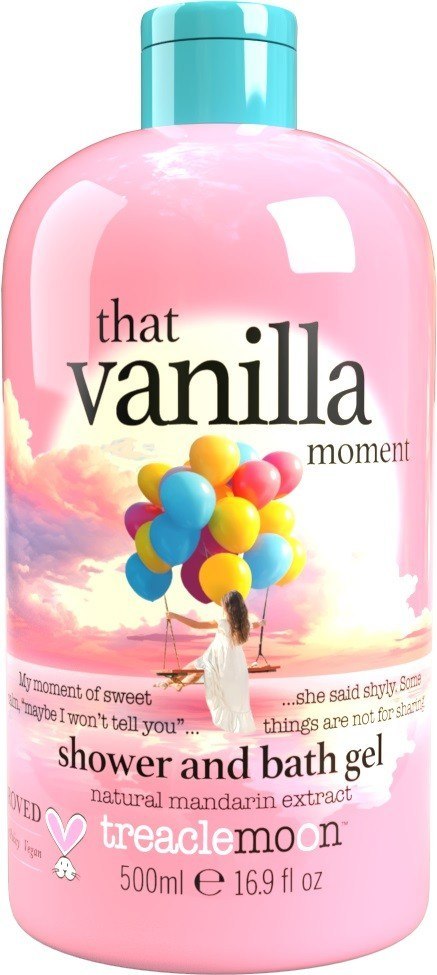 TREACLEMOON Żel pod prysznic i płyn do kąpieli That Vanilla Moment 500 ml TREACLEMOON Żel pod prysznic i płyn do kąpieli That Vanilla Moment 500 ml