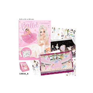 Top Model 13610 Zestaw z naklejkami Balet Ilość sztuk w opakowaniu 18
