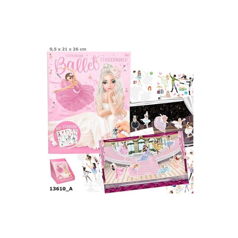 Top Model 13610 Zestaw z naklejkami Balet Ilość sztuk w opakowaniu 18