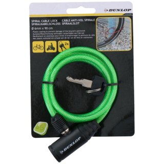 Zapięcie rowerowe Dunlop 0,6x90 cm zielone 1049663