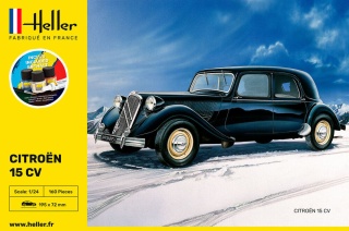 Heller 56763 Starter Set - Citroen 15 CV 1/24