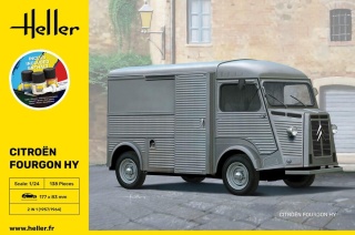 Heller 56768 Starter Set - Citroen Fourgon HY 1/24