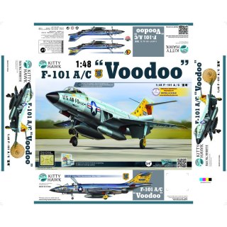 Kitty Hawk/Zimi Model 80115 F-101 Voodoo