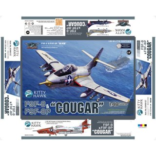 Kitty Hawk/Zimi Model 80127 F9F-8/F9F-8P ( 2-1 )