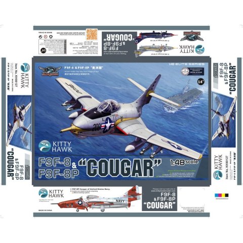 Kitty Hawk/Zimi Model 80127 F9F-8/F9F-8P ( 2-1 )