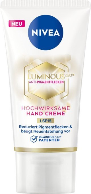 NIVEA LUMINOUS630® Krem do rąk przeciw przebarwieniom 50 ml