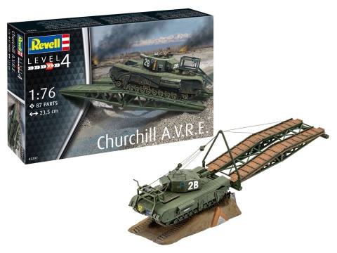 Revell 03297 1/76 Churchill A.V.R.E. Revell 03297 1/76 Churchill A.V.R.E.