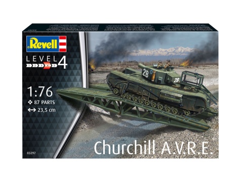 Revell 03297 1/76 Churchill A.V.R.E. Revell 03297 1/76 Churchill A.V.R.E.