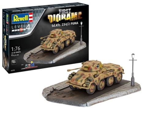 Revell 03298 1/76 Sd.Kfz 234/2 Puma Revell 03298 1/76 Sd.Kfz 234/2 Puma