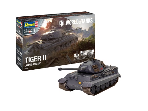 Revell 03503 1/72 Tiger II Ausf.B Konigstiger World of Tanks
