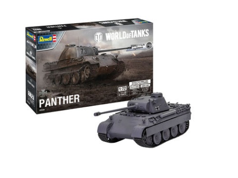 Revell 03509 1/72 Panther D "Easy Click" World of Tanks Revell 03509 1/72 Panther D "Easy Click" World of Tanks