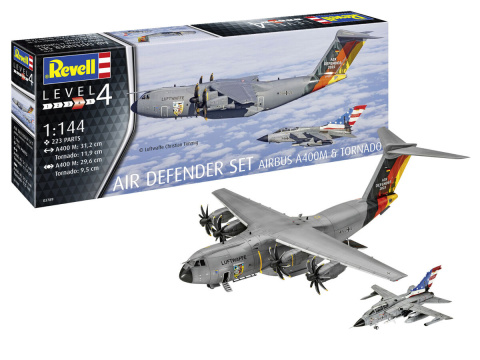 Revell 03789 1/144 Air Defender - A400M Atlas + Tornado IDS Revell 03789 1/144 Air Defender - A400M Atlas + Tornado IDS
