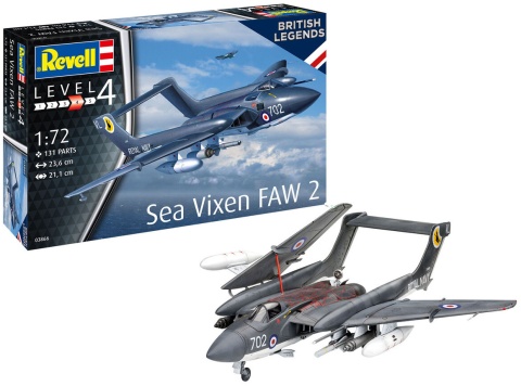 Revell 03866 Sea Vixen FAW 2 Revell 03866 Sea Vixen FAW 2