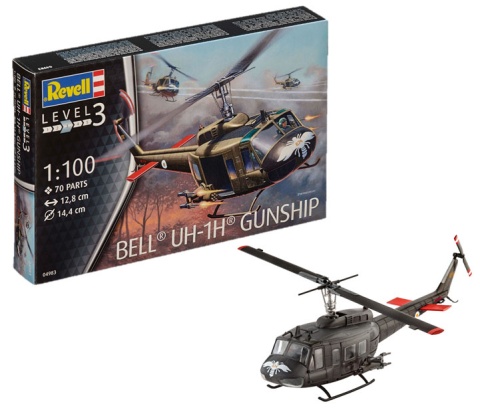 Revell 04983 1/100 Bell UH-1H G Revell 04983 1/100 Bell UH-1H G