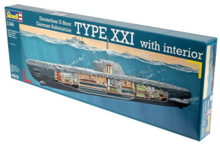 Revell 05078 1/144 U-Boat XXI U 2540