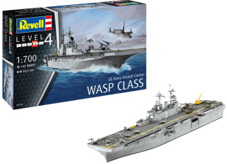 Revell 05178 1/700 Assault Carrier USS WASP CLASS