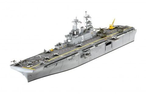 Revell 05178 1/700 Assault Carrier USS WASP CLASS Revell 05178 1/700 Assault Carrier USS WASP CLASS