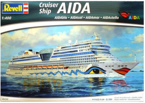 Revell 05230 1/400 Cruiser Ship Aida Revell 05230 1/400 Cruiser Ship Aida