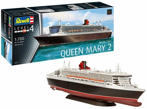 Revell 05231 1/700 Queen Mary 2 Revell 05231 1/700 Queen Mary 2
