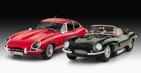 Revell 05667 Gift Set Jaguar 100th Anniversary 1/24