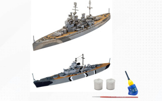 Revell 05668 First Diorama Set - Bismarck Battle 1/1200