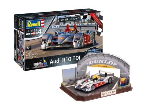 Revell 05682 1/24 Audi R10 TDI Le Mans & 3D Puzzle Revell 05682 1/24 Audi R10 TDI Le Mans & 3D Puzzle