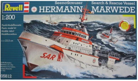 Revell 05812 Herman Marwede 1/200