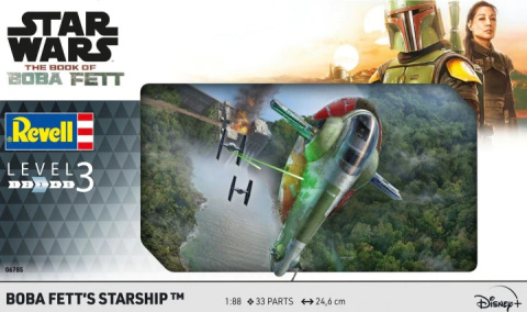 Revell 06785 1/88 The Book of Boba Fett Boba Fett's Starship