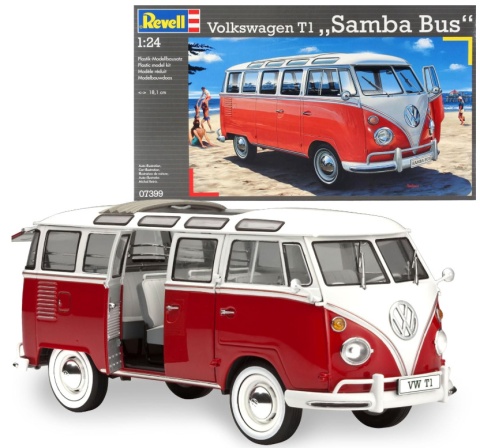 Revell 07399 1/24 Vw T1 Samba Bus Revell 07399 1/24 Vw T1 Samba Bus