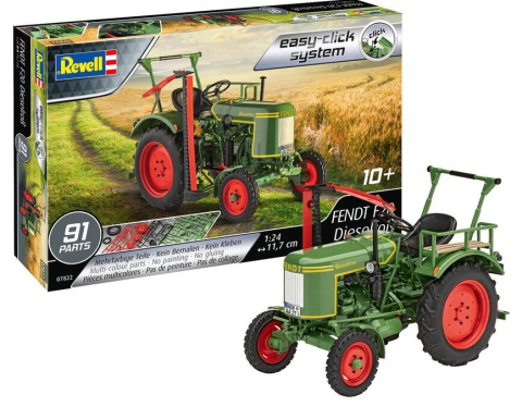 Revell 07822 1/24 Fendt F20 „Dieselroß" Easy Click Revell 07822 1/24 Fendt F20 „Dieselroß" Easy Click