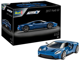Revell 07824 1:24 2017 Ford GT "Promotion Box" Car Model Kit
