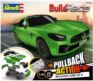 Revell 23153 Build 'n Race Mercedes AMG GT R, green